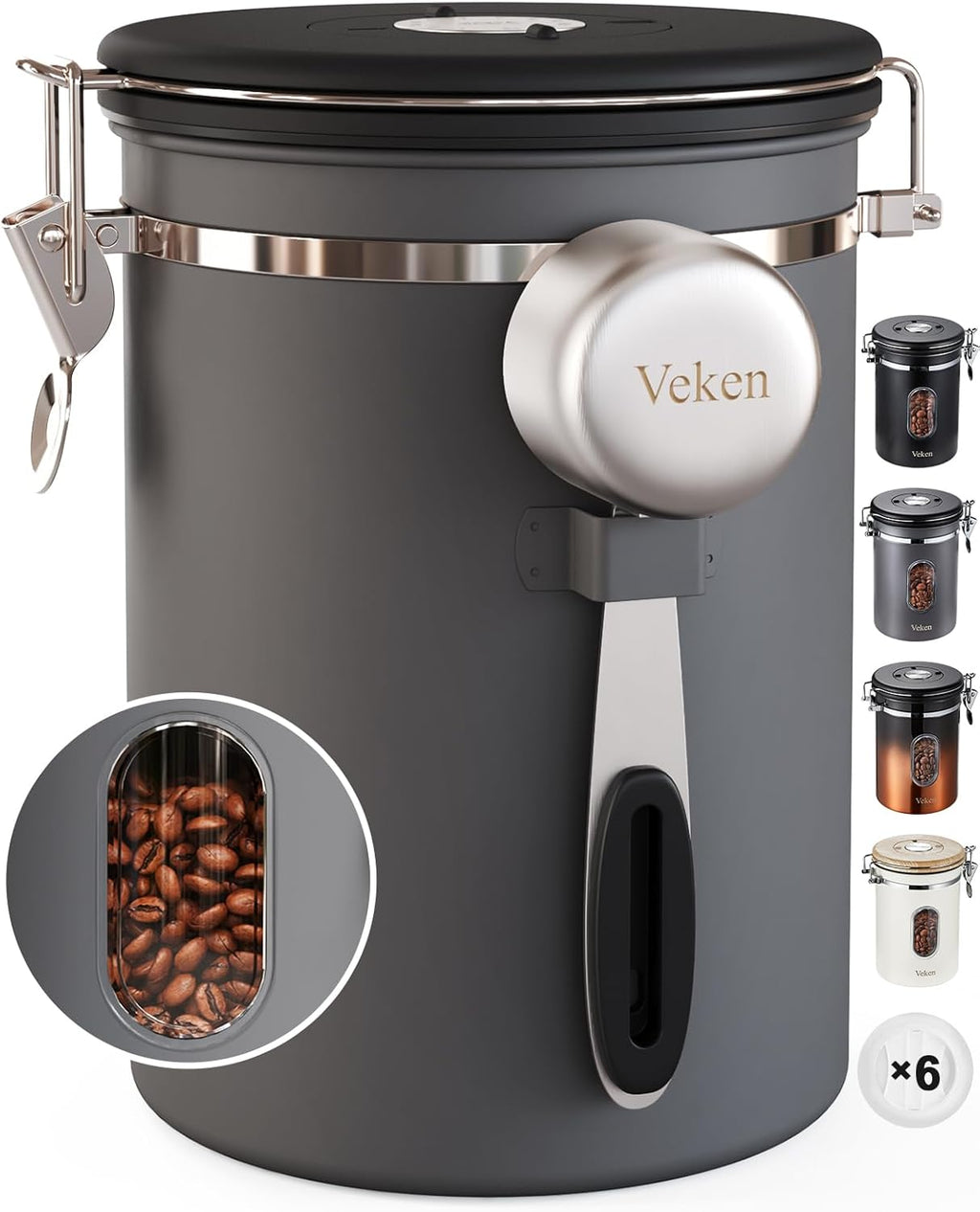 Airtight Stainless Steel Kitchen Food Storage Container
