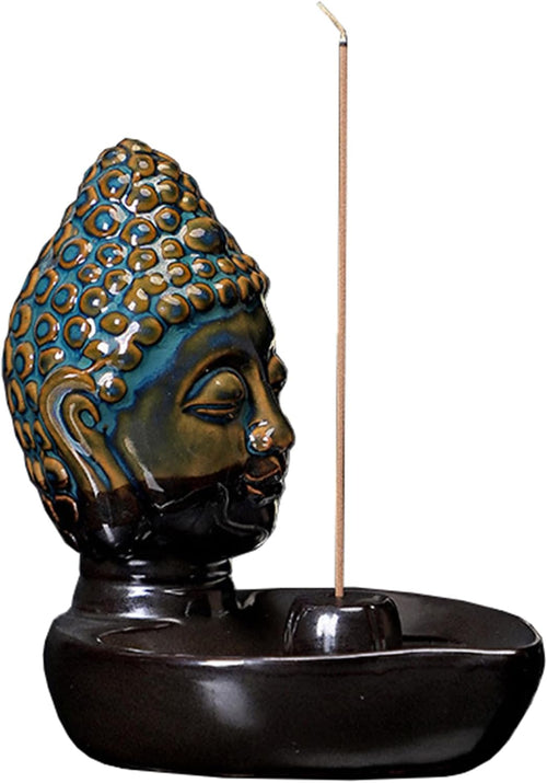 Buddha Head Incense Holder for Sticks