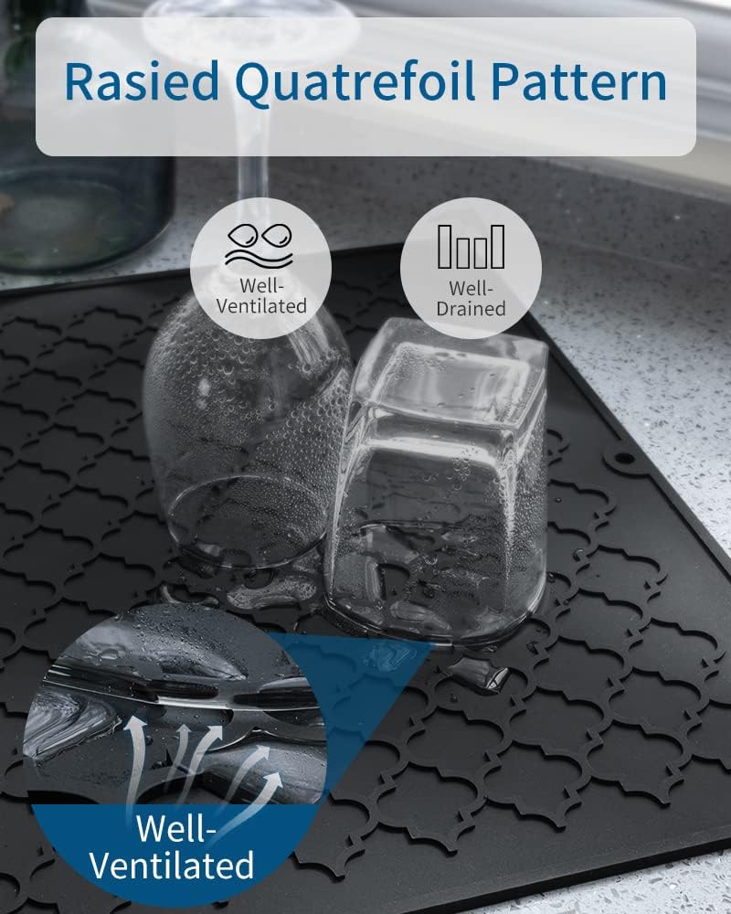 Dish Drying Mats for Kitchen Counter