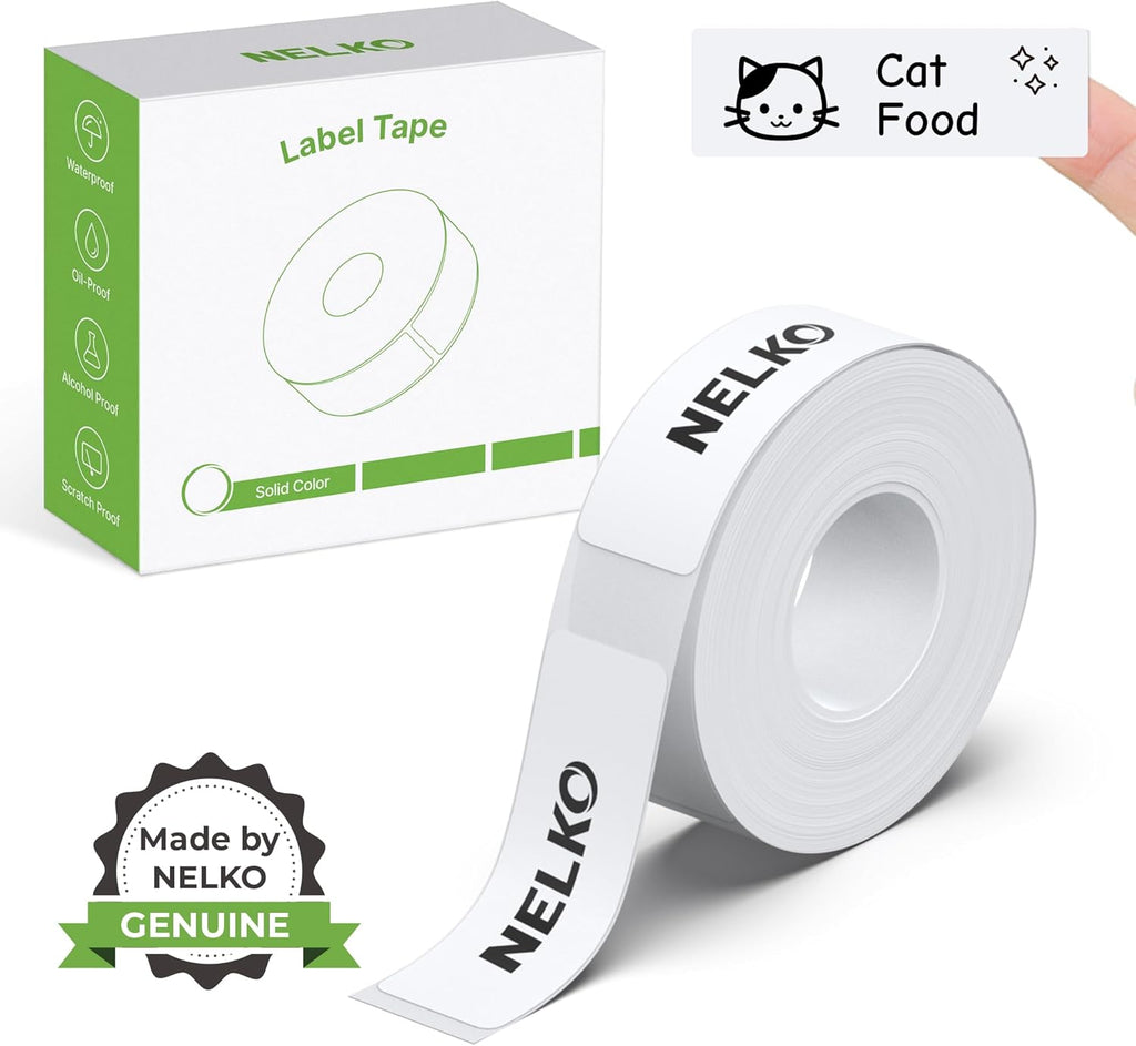 Nelko Genuine P21 Label Maker Tape