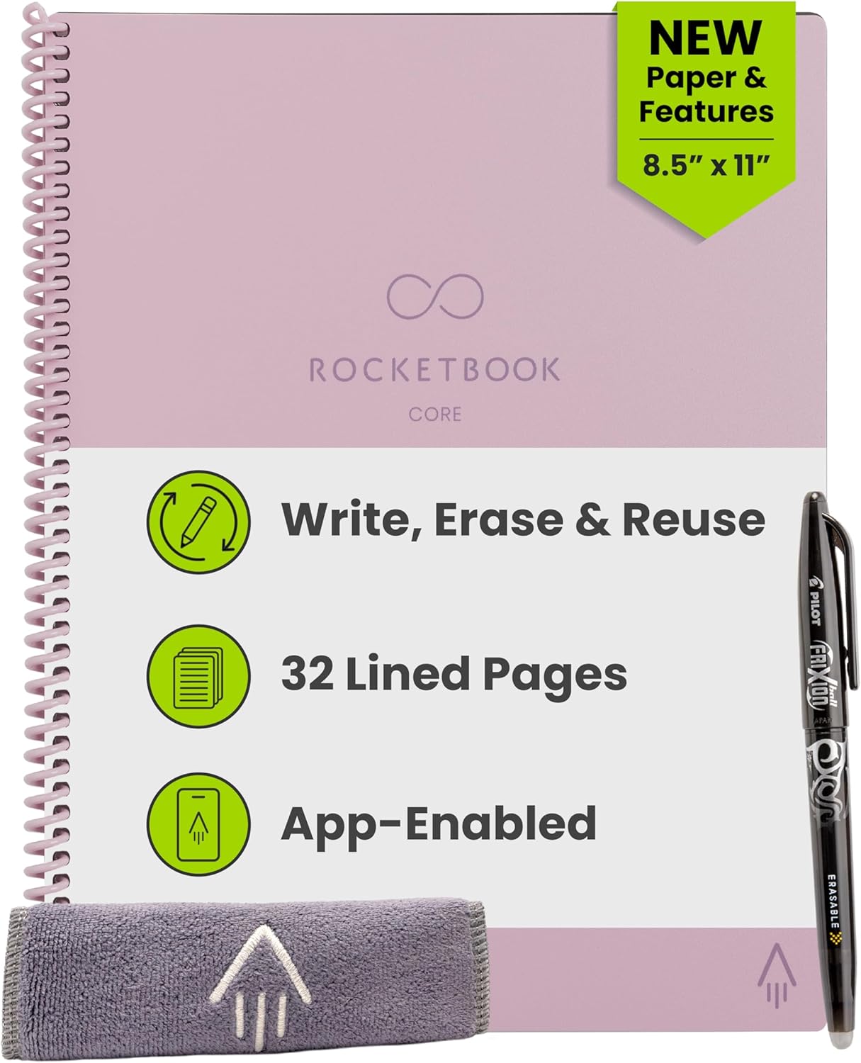 Rocketbook Core Reusable Smart Notebook