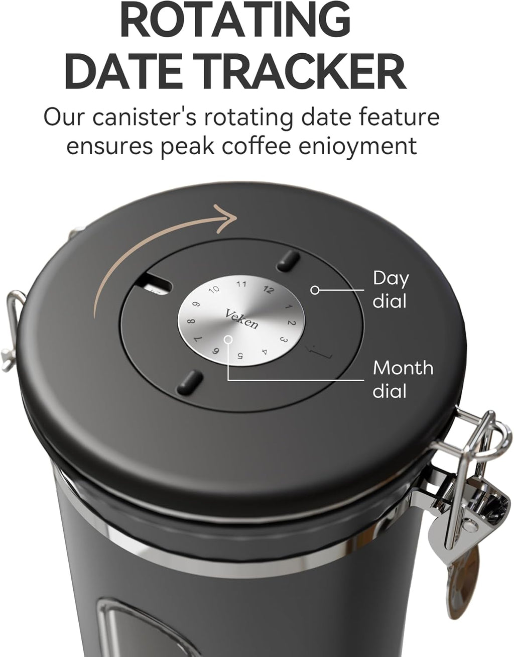 Airtight Stainless Steel Kitchen Food Storage Container