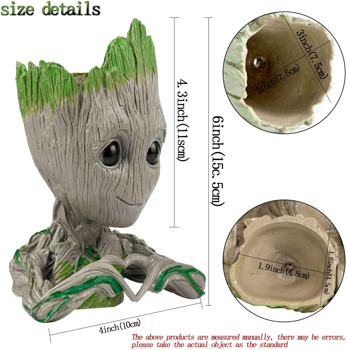 Groot Pencil Pen Holder