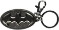 DC Batman Logo Pewter Keyring Silver