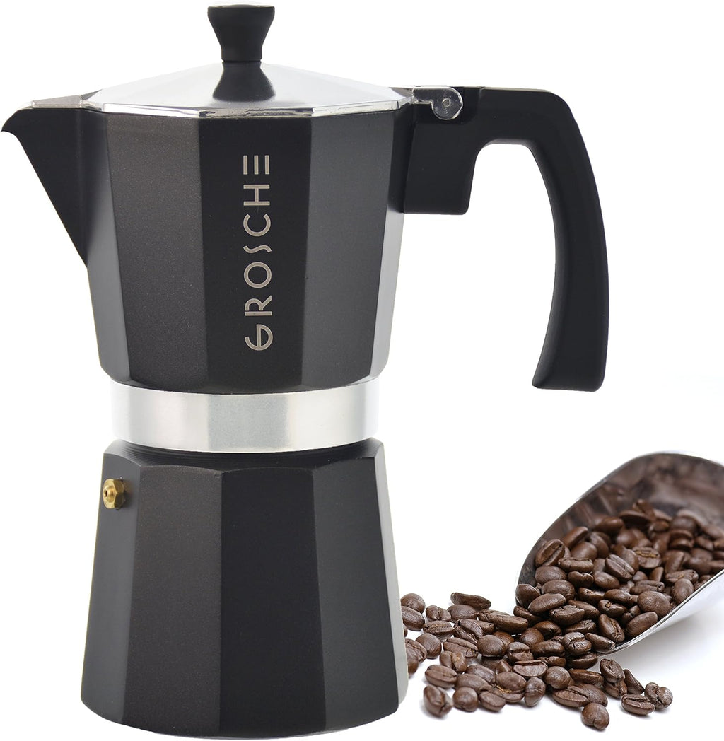 Stovetop Espresso Maker, 6 Cup – Premium Italian Coffee Maker